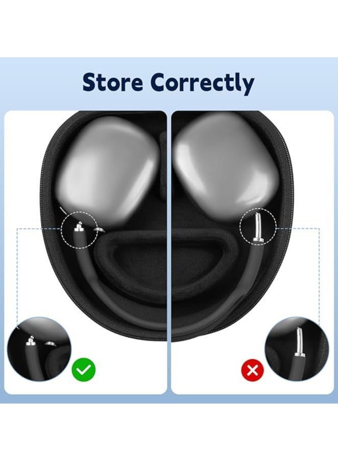 General Suitable for Apple airpods max Bluetooth headset storage bag wireless headphones EVA storage box sleep pod  - Image 4
