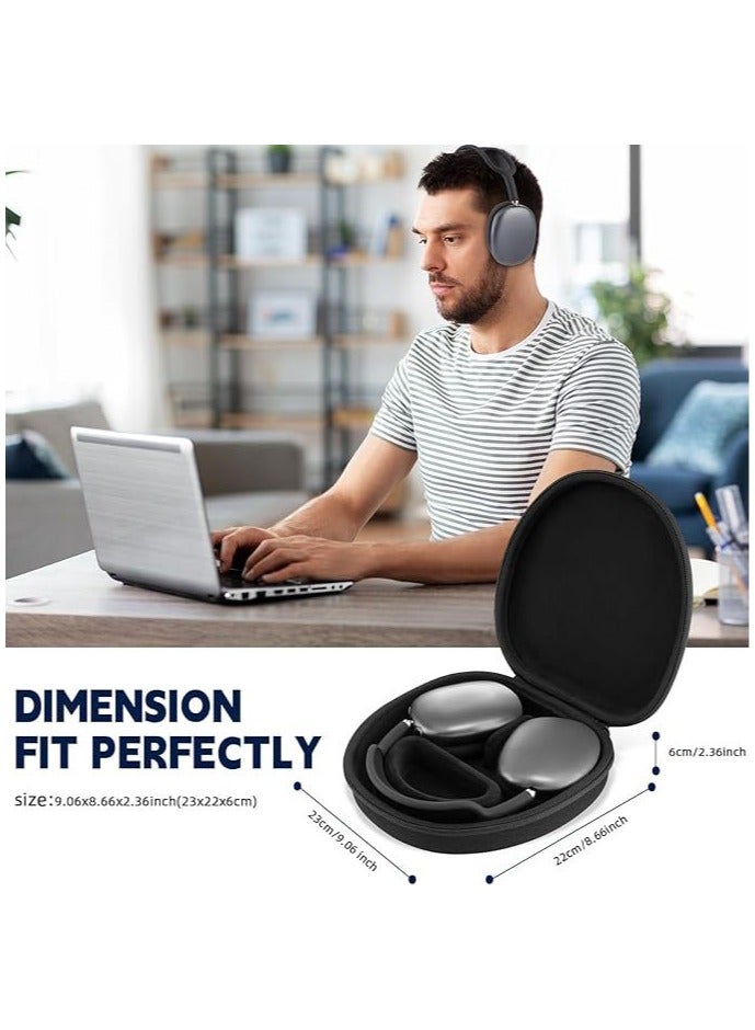 General Suitable for Apple airpods max Bluetooth headset storage bag wireless headphones EVA storage box sleep pod  - Image 3