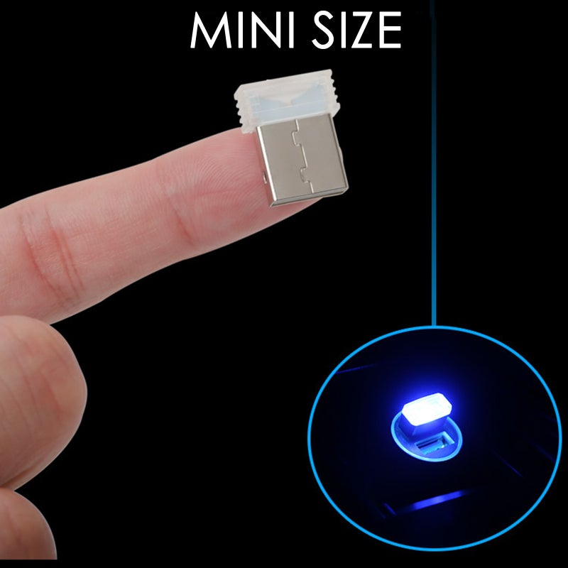 USB Ambient Light LED Night Light No Modification Car Atmosphere Light Decoration Car Indoor Household - Image 4