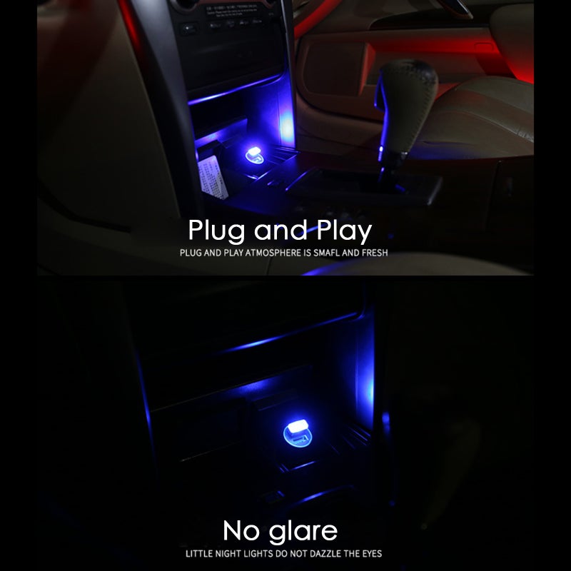 USB Ambient Light LED Night Light No Modification Car Atmosphere Light Decoration Car Indoor Household - Image 5