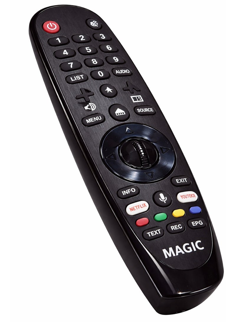 ماجيك ريموت كنترول تلفزيون ذكي 4K موديل MG65V24USBT2-13 - Image 2