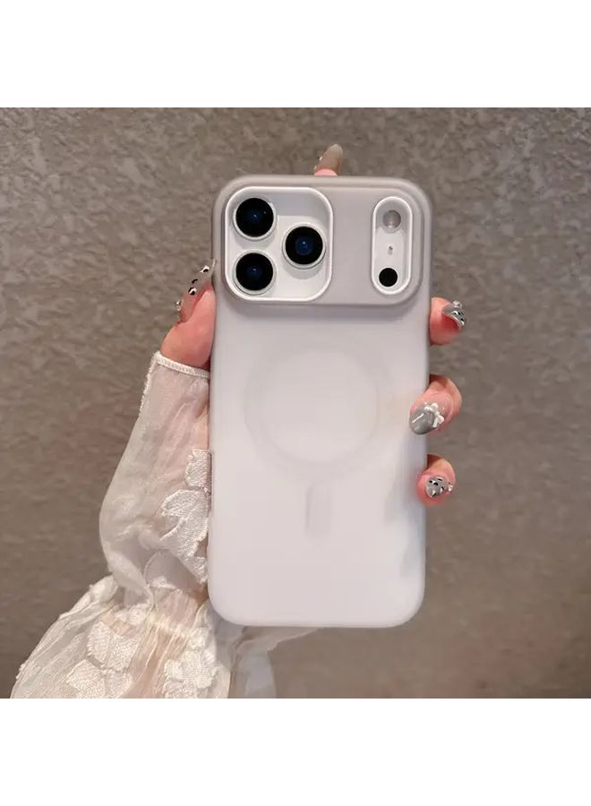 Blue Frosted Shockproof Case For iPhone 17 Air Silky Touch Magnetic Gradient - Image 3