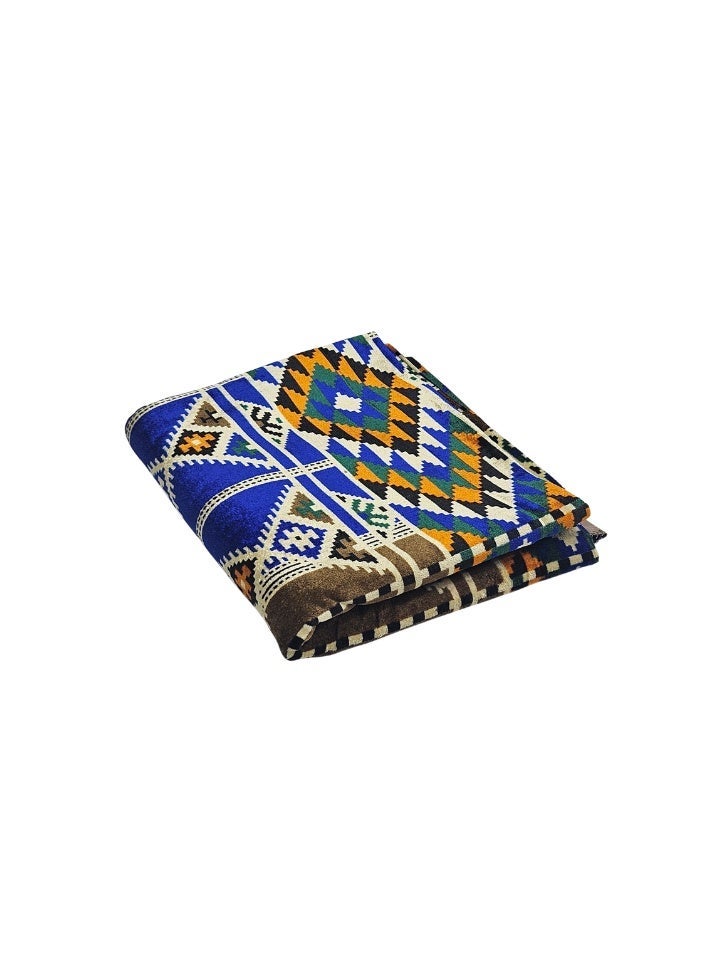 SMART HOME Large 270x170cm Ground Mat with Waterproof Tarpaulin Backing – Moisture-Resistant Trench Mat – Practical Heritage Outdoor Rug for Garden, Camping, and Picnics - Image 5