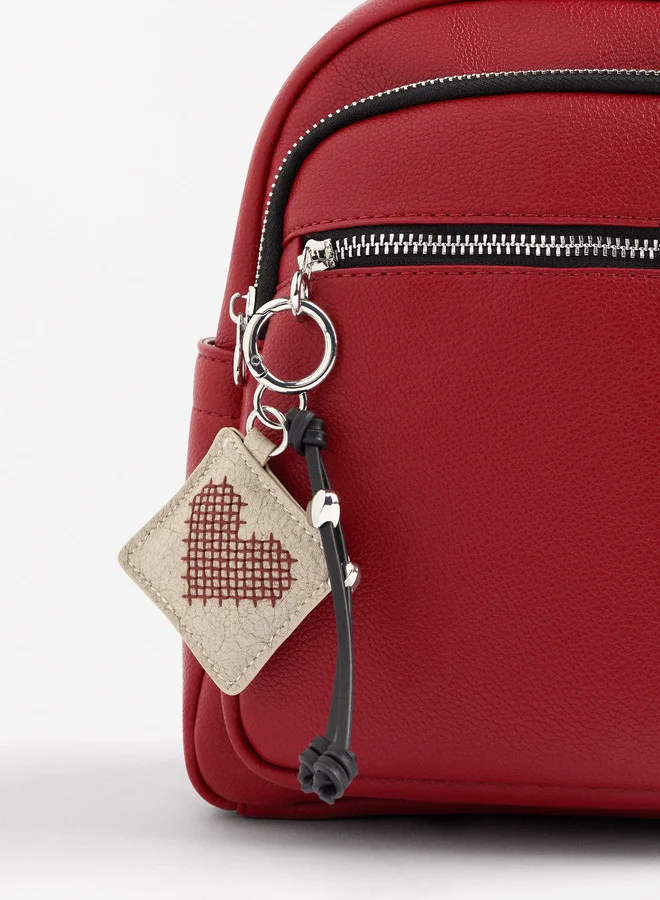 PARFOIS Backpack With Heart Pendant