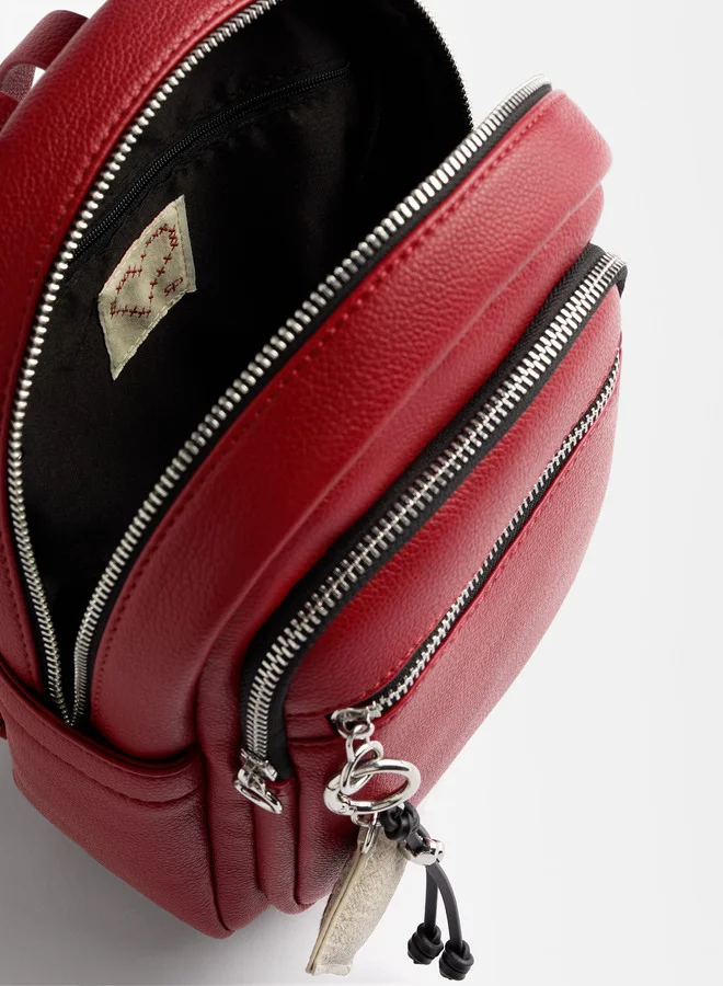 PARFOIS Backpack With Heart Pendant