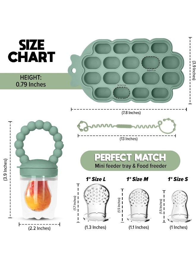 O'doe Oâ€™doe Silicone Fruit Feeder for Babies & Baby Food Feeder with Clip - Image 5
