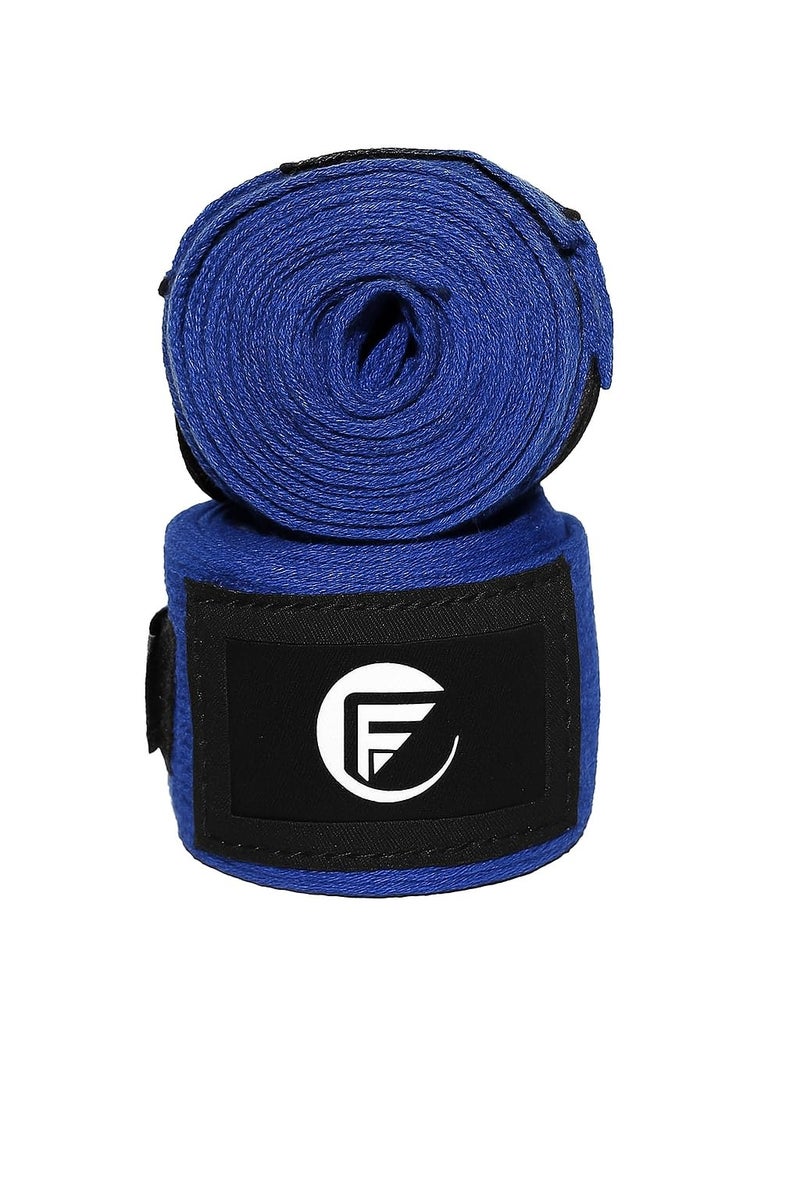 FELIDAE PRO Boxing Wrap for Men Hand Wrap for Boxing Punching Hand Wraps Wrist Supporter for Gym Boxing Bandage for MMA and Martial Arts (110 inch) (Blue) - Image 3