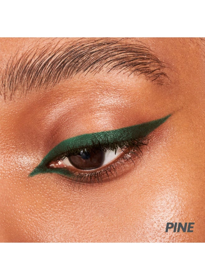 Wonderskin Wonderskin 1440 Longwear Green Waterproof Eyeliner Pencil - Sharpenable Eyeliner Pencil and Smudge Proof Green Eye Liner Pencils (Pine) - Image 4