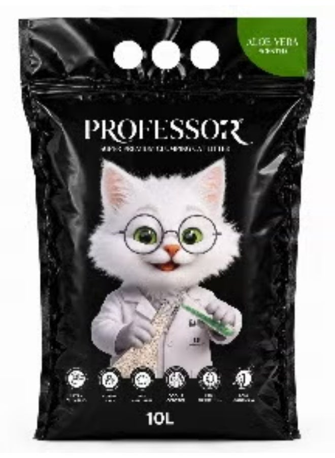 Professor - Cat Litter - 10 L - Aloe Vera