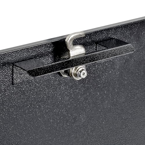 Mail Boss 7412 High Security Steel Locking Wall Mounted Mailbox-Office Comment Letter Deposit, Black Drop Box - Image 5