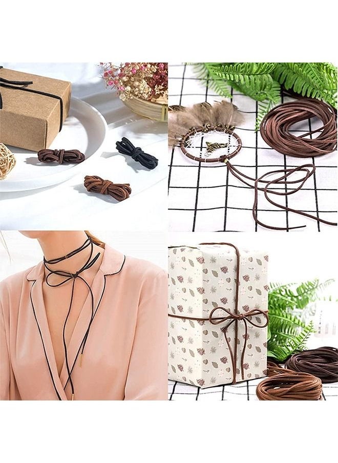 Suede Rope 10m Suede Cord Faux Leather Cord String Rope Thread Beading Thread Rope Flat Cord String Thread - Image 4