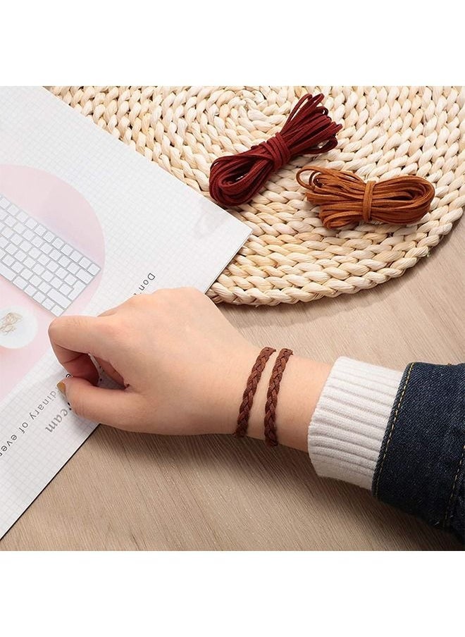 Suede Rope 10m Suede Cord Faux Leather Cord String Rope Thread Beading Thread Rope Flat Cord String Thread - Image 5