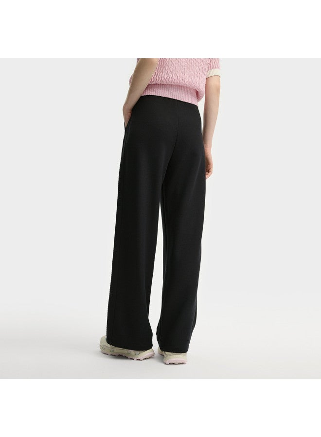 FILA Women'S Casual Pants, Fashionable And Comfortable Versatile Wide-Leg Knit Trousers - Image 4