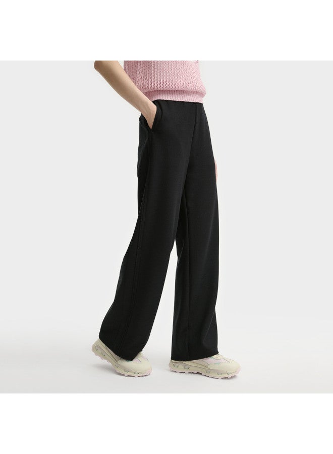 FILA Women'S Casual Pants, Fashionable And Comfortable Versatile Wide-Leg Knit Trousers - Image 5
