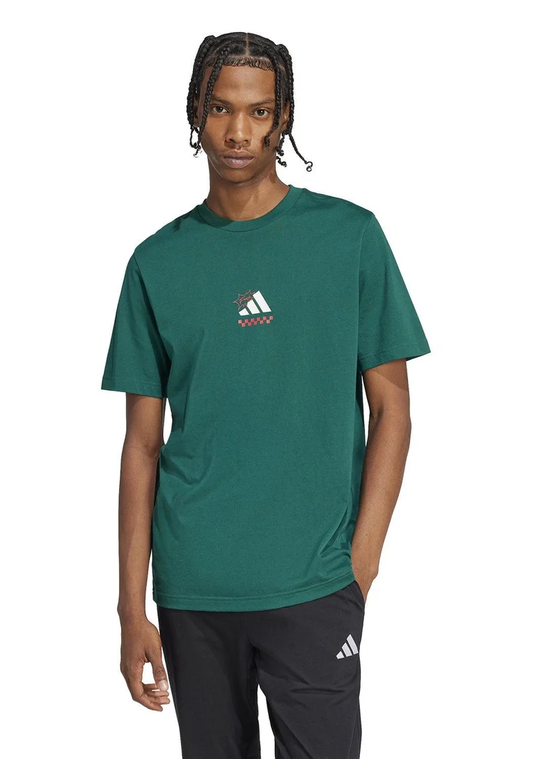 Adidas Lounge Pizza Graphic T-Shirt