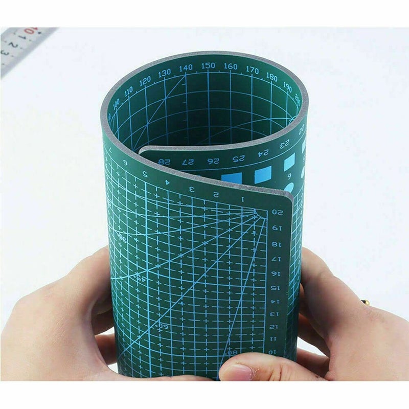 deziine Plastic A1 Size 36 X 24 Inch SelfHealing 5 Layered Durable NonSlip Double Sided with Marked Pattern and Grids Cutting Mat - Image 4