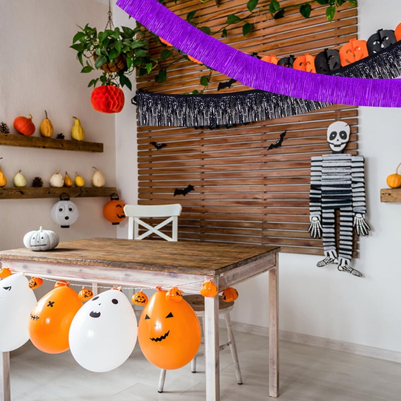 BEISHIDA بيشيدا 3 عبوات 30 قدم من شرائط الزينة المعدنية المتلألئة - Image 4