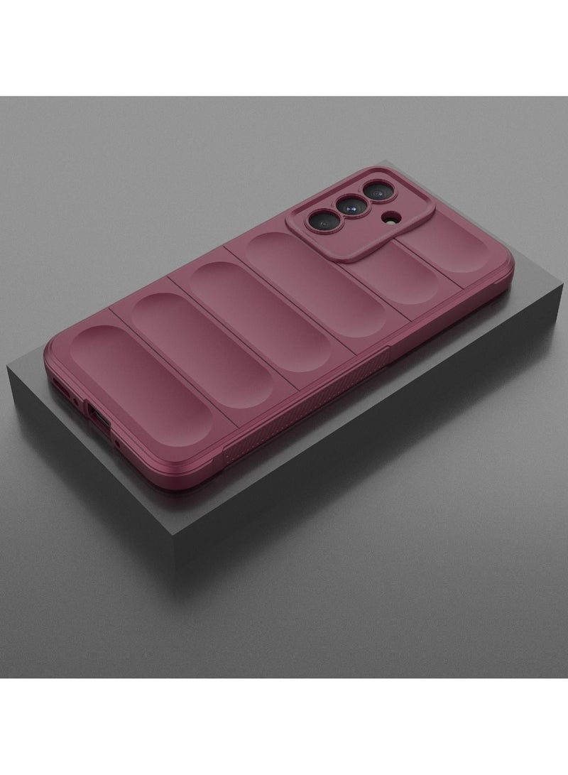 Phone case cover Magic Shield TPU + Silicone Shockproof Phone Case For   Samsung Galaxy A26 (Wind Red) - Image 2