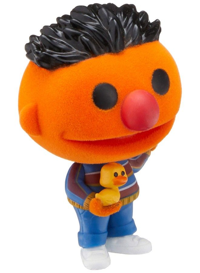 Funko Pop Sesame Street Ernie Flocked Exclusive Vinyl Figure - Image 2