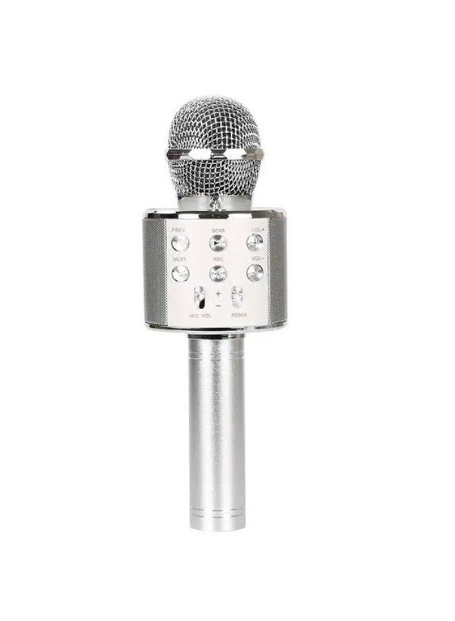 Wireless Bluetooth Microphone for Kids, 5-in-1 Portable Speaker, Handheld Microphone and Recorder with Adjustable Remix for Kids, Girls and Boys - Image 1