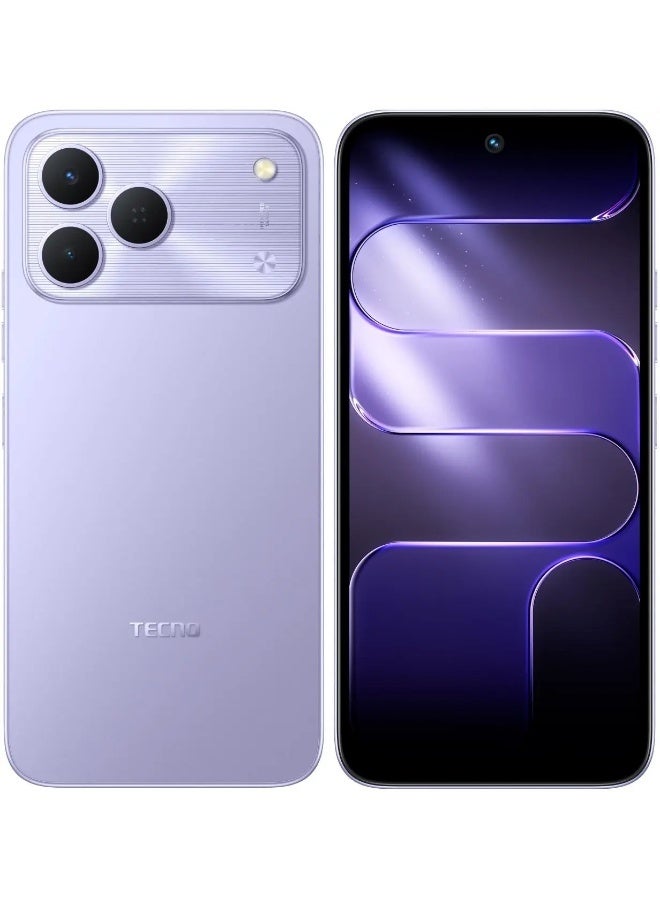 TECNO SPARK 50 Dual Sim AURORA PURPLE 4GB RAM 256GB 4G - Global Version - Image 1