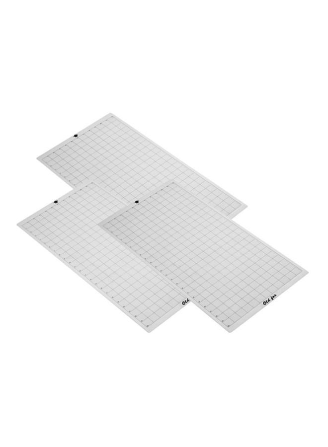 NIBEMINENT 3-Piece Replacement Adhesive Cutting Mat Clear - Image 2
