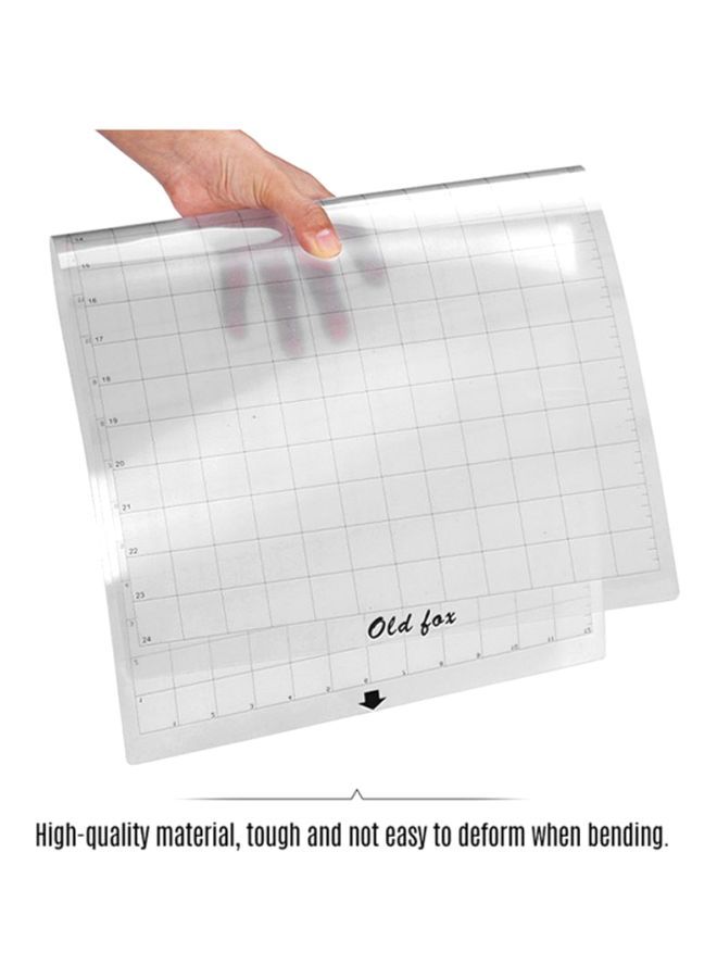 NIBEMINENT 3-Piece Replacement Adhesive Cutting Mat Clear - Image 3