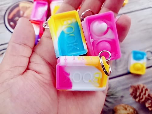 PSDFH 20 Packs Book Mini Assorted fidgets Toys for Kids Children Classroom Students Gifts from TeacherBirthday Party Bubble Favors - Image 5