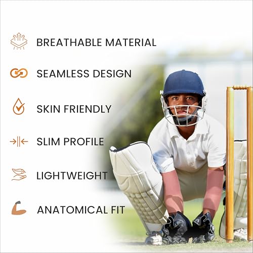 Dyna Cricket Sleeve | Sports Sleeve | Beige colour |Child size : 5.5CM X 5M Roll | Pack of 1 - Image 5