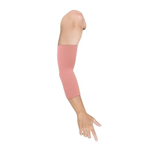 Dyna Cricket Sleeve | Sports Sleeve | Beige colour |Child size : 5.5CM X 5M Roll | Pack of 1 - Image 1