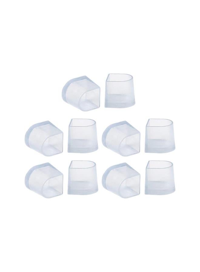 klarako 5 high Heel caps Pair High Heel Protectors Clear Heel Stoppers Stiletto Protectors Replacement Tip Caps for Grass Wedding Women Shoes Size Heel Protector Covers M Heel stoppers - Image 1