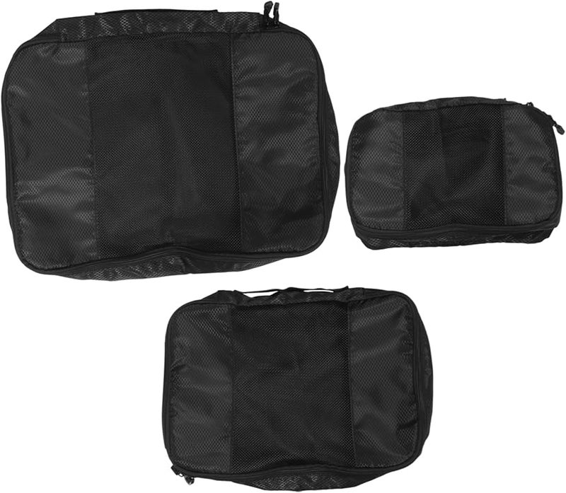Large Capacity Travel Organizer Bags Set of 3 For Clothes Shoes Toiletries Essentials - Image 1
