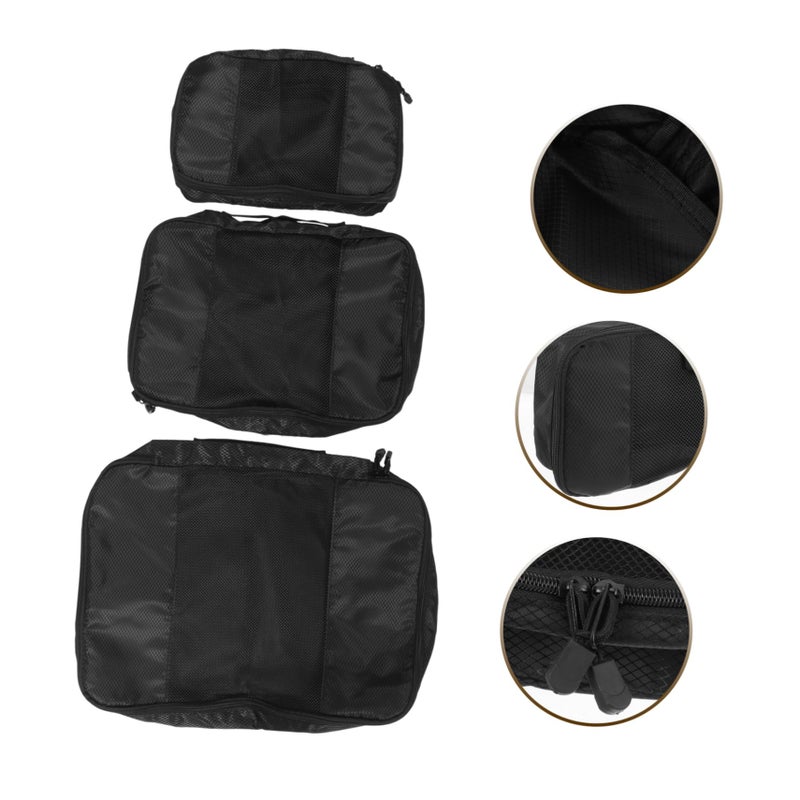 Large Capacity Travel Organizer Bags Set of 3 For Clothes Shoes Toiletries Essentials - Image 5