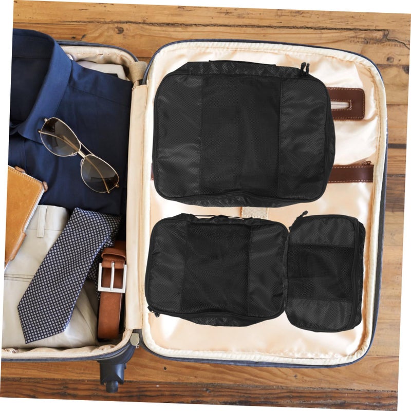 Large Capacity Travel Organizer Bags Set of 3 For Clothes Shoes Toiletries Essentials - Image 4