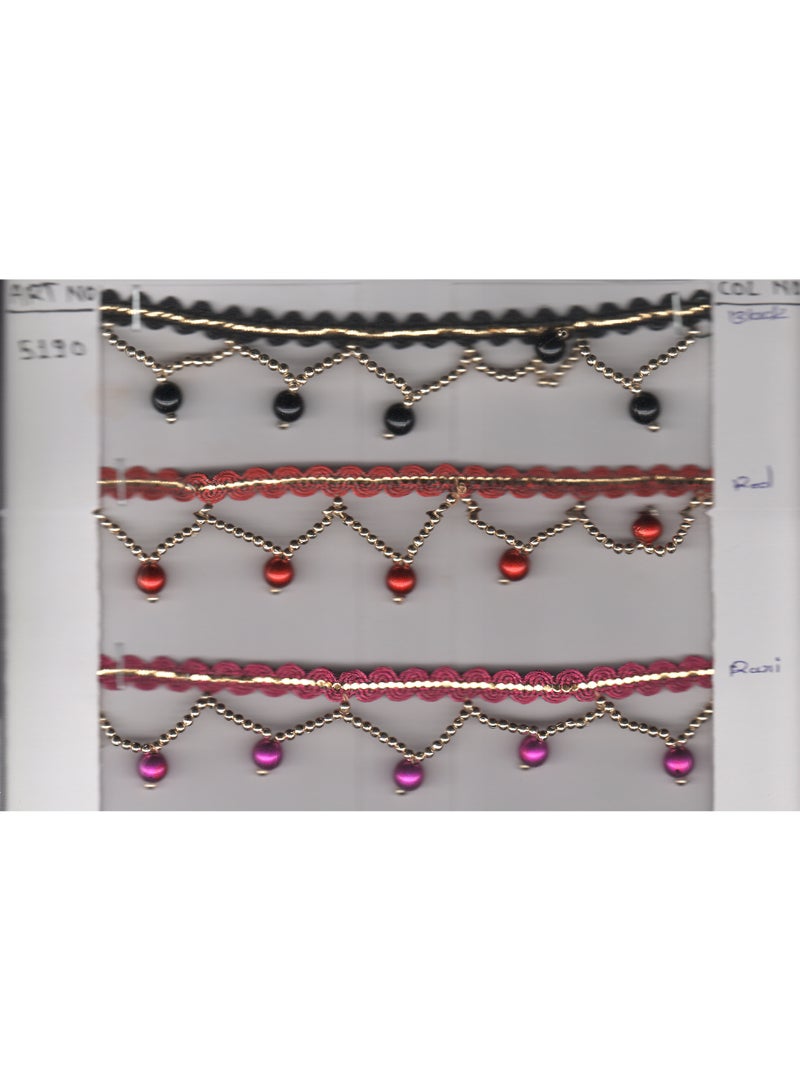 9 Meters of Exquisite Lace Trim Model 5190