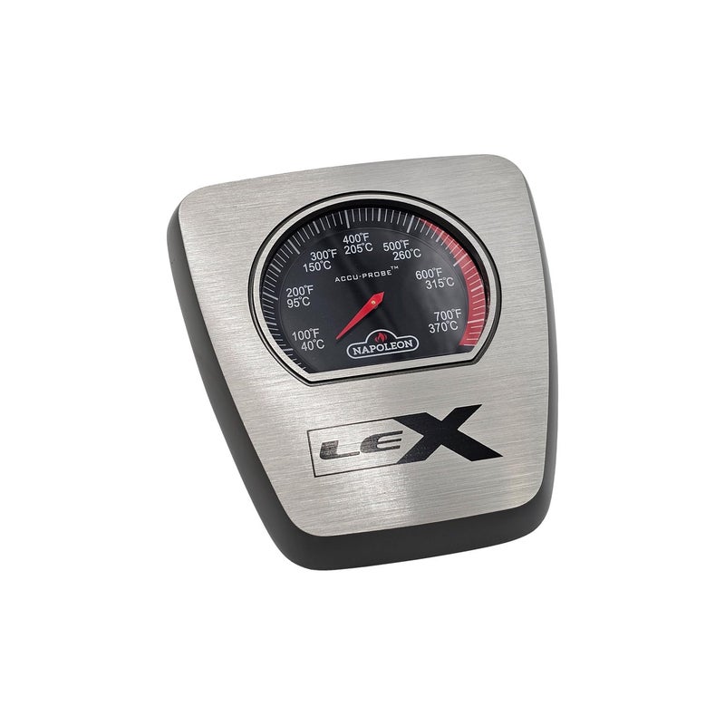 Napoleon LEX Series Temperature Gauge (S91001) - Grill Thermometer - Analog - Stainless Steel - Reusable - Outdoor Use