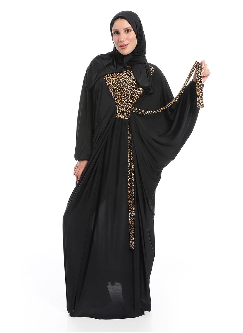سيزار اسدال صلاة حريمي مزود بنقش تايجر  - Image 1