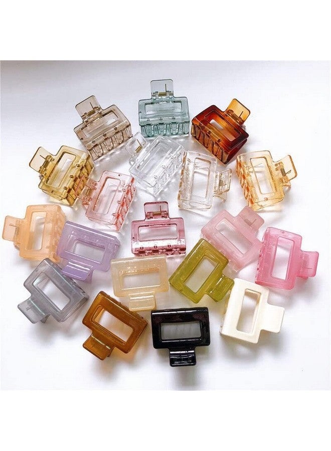CHRONEX 6PCS Clear Claw Clips, Large Hair Claw for Thick/Thin Hair, Matte Banana Hair Clips Claw, Hair Extension, Hair Clips & Hair Claw for Womens & Girls - Image 3