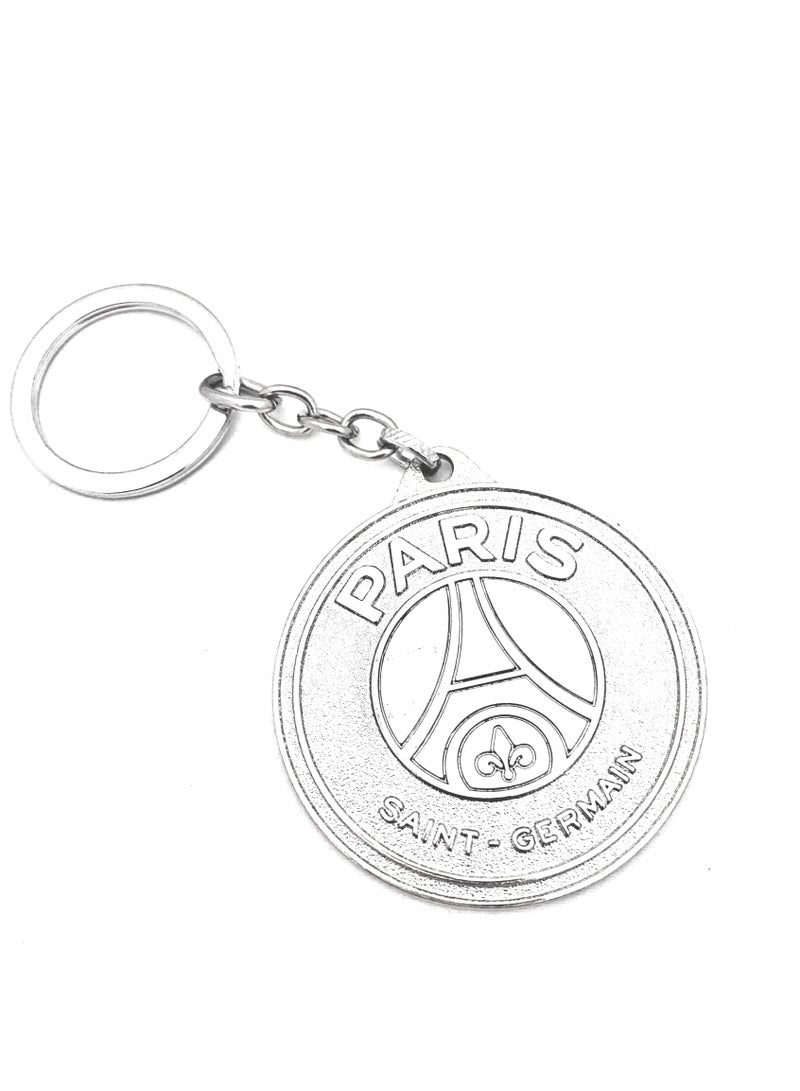 Metal keychain for men with the logo of the favorite football team - Image 2