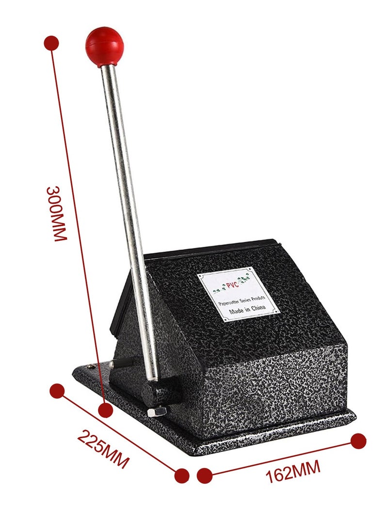 Kidle Heavy Duty PVC Card Cutter - Professional Rounded Corner Cutting Machine for Business Cards, ID Cards & PVC Cards | 210 Durable Steel Base | 0.76mm Thickness Capacity | Manual Precision Cutter (86x54mm Standard)  - Image 2