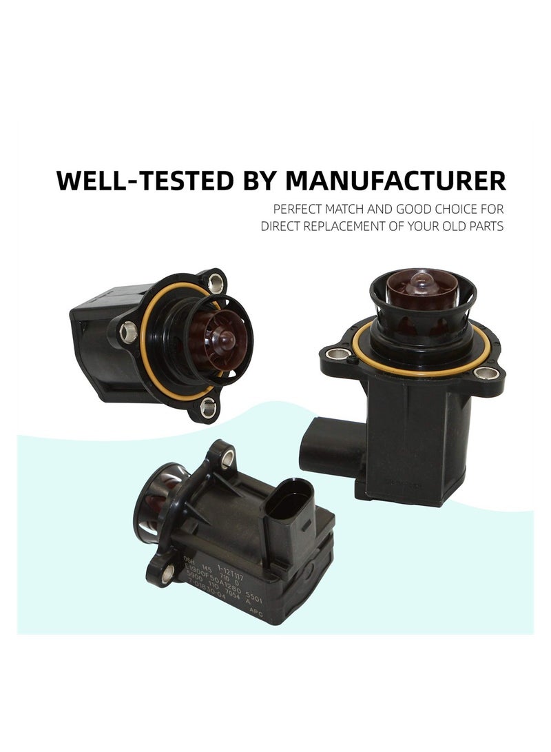 KASTWAVE Turbo Diverter Valve, 911-240 Turbo Turbocharger Cutoff Bypass Diverter Valve - Fit for V-W Go-lf Je-tta P-assat Tigu-an GTI Au-di A3 A4 A5 A6 TT 1.4T 1.8T - Image 4