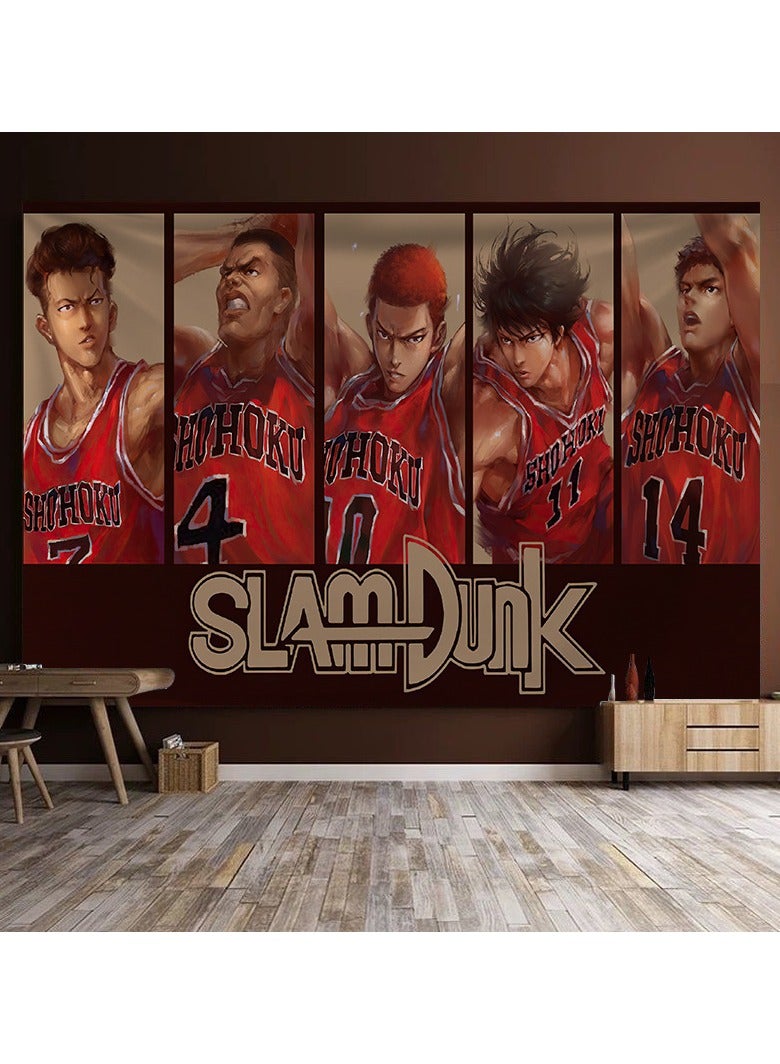 KUYING New Slam Dunk Master Extra Large Room Bed Decoration Wall Cloth 