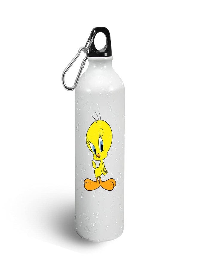 Tee Mafia Sipper Bottle | Tweety Bottle |Cartoon Sipper water Bottle | Sipper Bottles | Printed Sipper Bottle - [600 Ml, White]... - Image 1