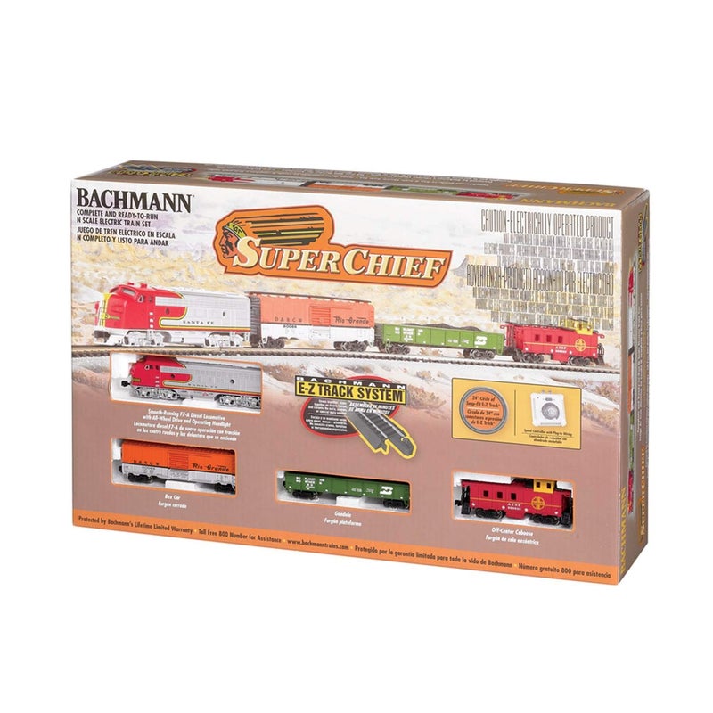 Bachmann Trains - Super Chief Ready To Run Electric Train Set - N Scale - Image 3
