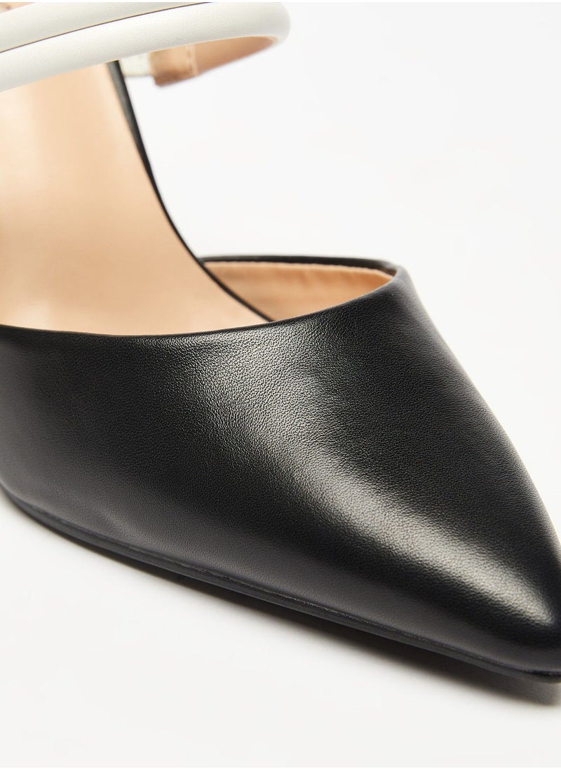 Flora Bella - Solid Pointed Toe Stiletto Heels - Image 1