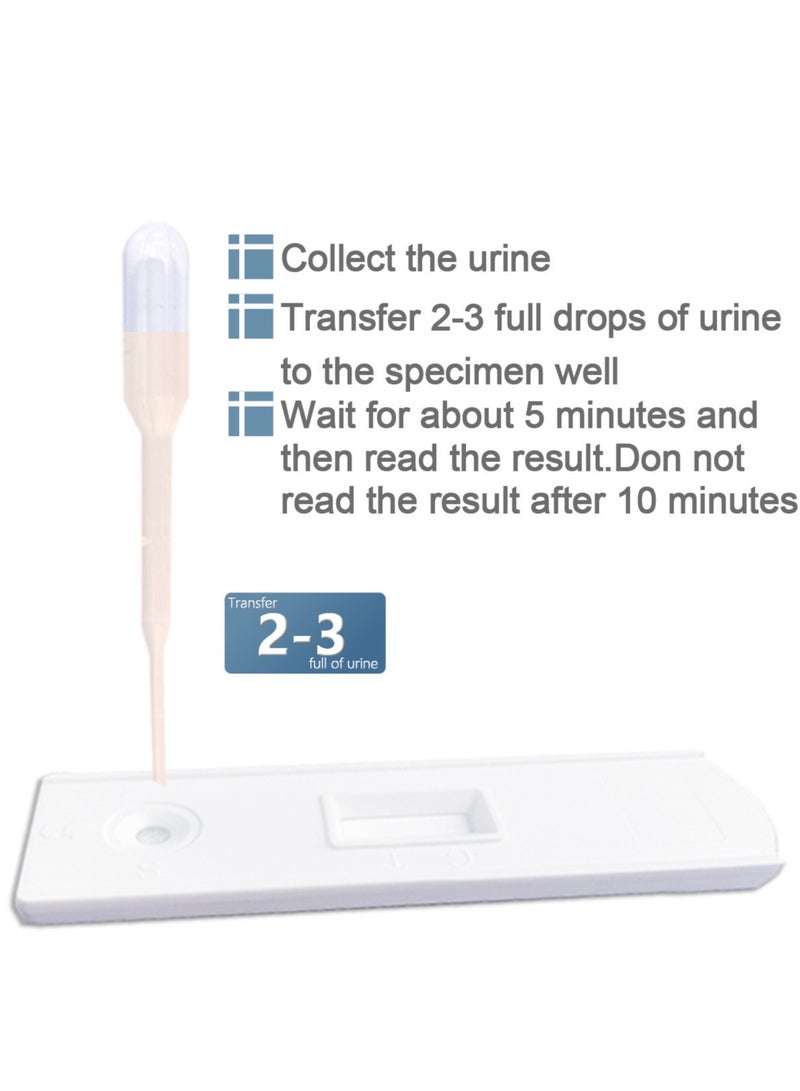 Generic HCG Test Strips Kit with Collection Cups – Early Result, 20 Pack  - Image 3