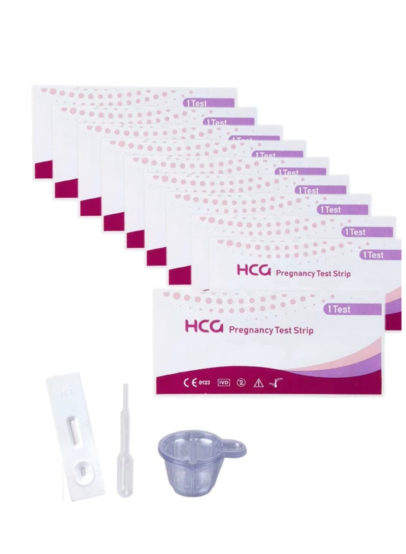 Generic HCG Test Strips Kit with Collection Cups – Early Result, 20 Pack  - Image 1