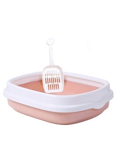 Yolu Cat Litter Box With Scoop, Extra Large Litter Box With Size 46x38x13cm  - Image 1