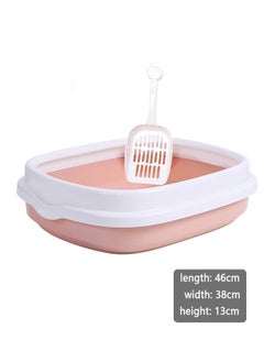 Yolu Cat Litter Box With Scoop, Extra Large Litter Box With Size 46x38x13cm  - Image 2