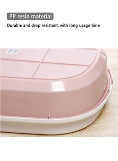 Yolu Cat Litter Box With Scoop, Extra Large Litter Box With Size 46x38x13cm  - Image 3